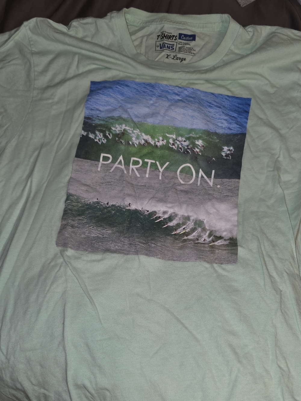 Vans Men's Party T-shirt Graphic